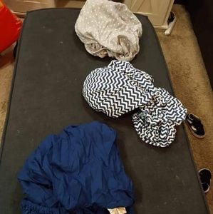 3 crib/toddler bed sheets